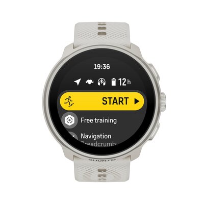 Suunto Run Frost Gray (silikonový řemínek)