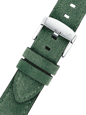 Kožený řemínek Morellato Schumann 5805D92.073 M, zelený, recyklovaný materiál