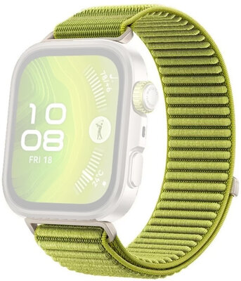 Nylonový řemínek Ricardo (pro Huawei Watch Fit 3, 4, 4 Pro), zelený