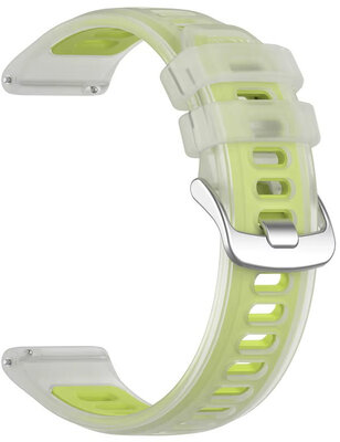Silikonový řemínek Ricardo 20mm (pro Garmin Forerunner 570 (42mm) aj.), žlutý, Quick Release