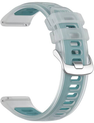 Silikonový řemínek Ricardo 22mm (pro Garmin Forerunner 570 (47mm) aj.), modrý, Quick Release