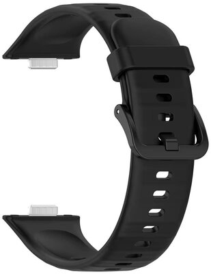 Silikonový řemínek Ricardo (pro Huawei Watch Fit 3, 4, 4 Pro), černý V1