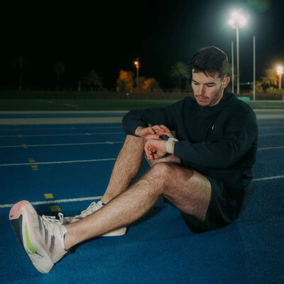 Textilní řemínek Suunto 22mm, šedý, velikost S/M + M/L