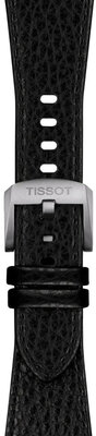 Kožený řemínek Tissot T852.050.989 (pro model Tissot PRX 40mm), černý, Quick Release