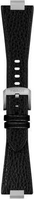 Kožený řemínek Tissot T852.050.989 (pro model Tissot PRX 40mm), černý, Quick Release