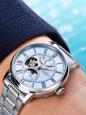 Orient Star Classic M45 F7 Moon Phase Open Heart Automatic RE-BT0007L00B Limited Edition 190pcs (+ náhradní řemínek)