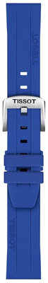 Silikonový řemínek T852.051.023 18mm, modrý, Quick Release