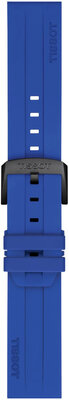 Silikonový řemínek Tissot T852.050.991 22mm, modrý, Quick Release