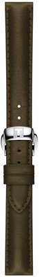 Kožený řemínek Tissot T852.046.066 15mm, zelený, Quick Release