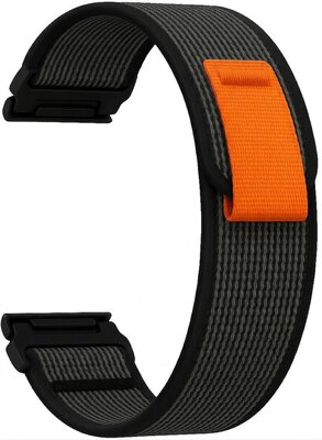 Nylonový řemínek Ricardo Carezza 26mm, Dark Gray, QuickFit