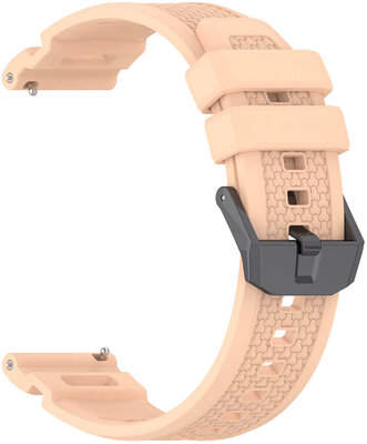 Silikonový řemínek Ricardo 24mm (pro Garmin Venu X1), béžový, Quick Release