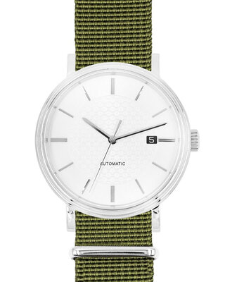 Textilní řemínek Hirsch Rush Recycle XL 40536040-2, zelený, délka XL