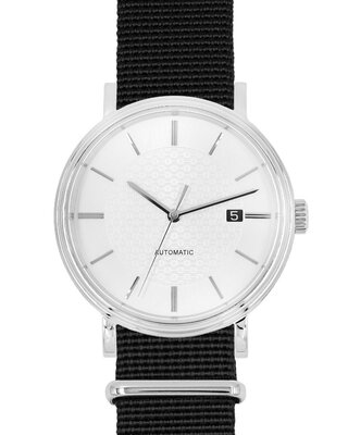 Textilní řemínek Hirsch Rush Recycle XL 40536050-2, černý, délka XL