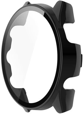 Ochranný kryt (pro Garmin Forerunner 165), plastový, černý + sklíčko