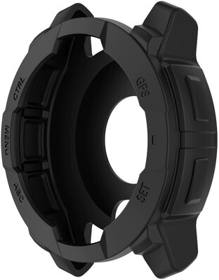Ochranný kryt (pro Garmin Instinct 3, 45mm), silikonový, černý