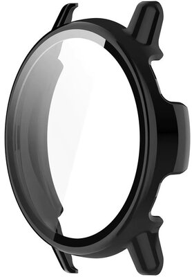 Ochranný kryt (pro Garmin Vívoactive 5), plastový, černý + sklíčko
