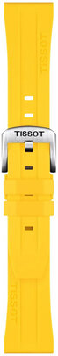 Silikonový řemínek Tissot T852.050.994 20mm, žlutý, Quick Release