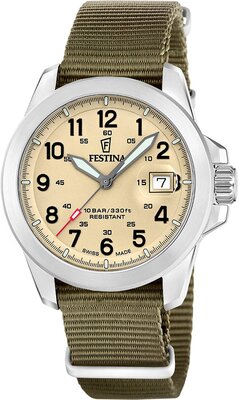 Festina Swiss Made Field 20081/1 (+ 2 náhradní řemínky)