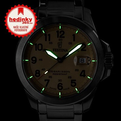 Festina Swiss Made Field 20081/1 (+ 2 náhradní řemínky)