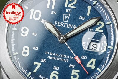 Festina Swiss Made Field 20081/2 (+ 2 náhradní řemínky)