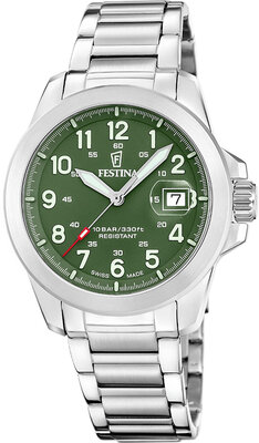 Festina Swiss Made Field 20081/3 (+ 2 náhradní řemínky)