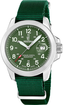 Festina Swiss Made Field 20081/3 (+ 2 náhradní řemínky)