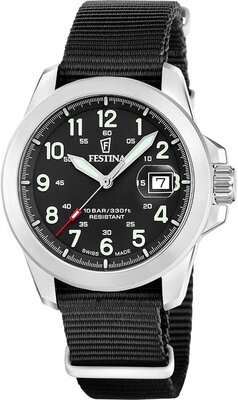 Festina Swiss Made Field 20081/4 (+ 2 náhradní řemínky)