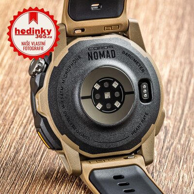 Coros Nomad Brown / Silicone Band