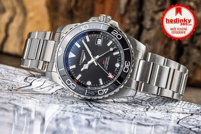 Longines Conquest HydroConquest Automatic GMT L3.790.4.56.6