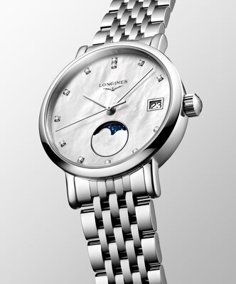 Longines Elegance Elegant Collection Quartz Moonphase L4.330.4.87.6