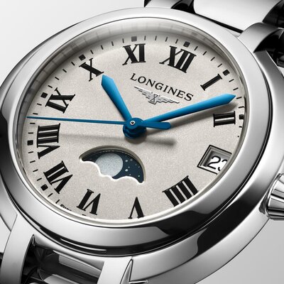 Longines Elegance PrimaLuna Quartz Moonphase L8.115.4.71.6