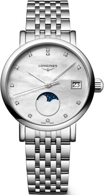 Longines Elegance The Longines Elegant Collection Quartz Moonphase L4.330.4.87.6