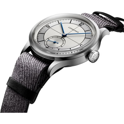 Longines Heritage Classic Automatic L2.828.4.73.2 Sector Dial (+ náhradní řemínek)