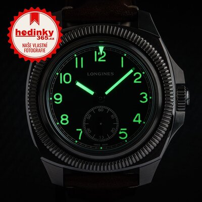 Longines Heritage Pilot Majetek Automatic Chronometr L2.838.4.53.9 (+ náhradní řemínek)