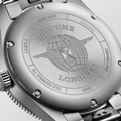 Longines Spirit Zulu Time Automatic GMT Chronometr L3.812.4.50.6