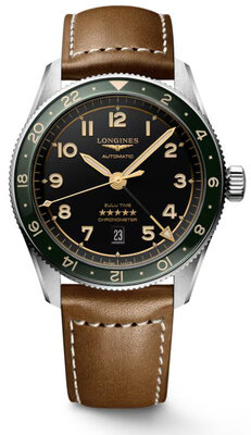 Longines Spirit Zulu Time Automatic GMT Chronometr L3.812.4.63.2