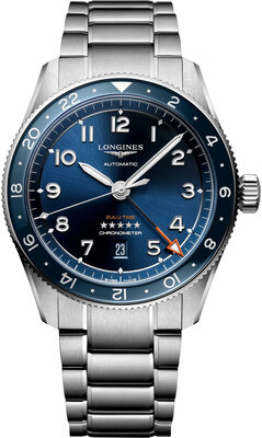 Longines Spirit Zulu Time Automatic GMT Chronometr L3.812.4.93.6