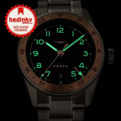 Longines Spirit Zulu Time 1925 Automatic GMT Chronometr L3.803.5.53.6 (+ náhradní náramek)