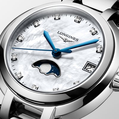 Longines Elegance PrimaLuna Quartz Moonphase L8.115.4.87.6