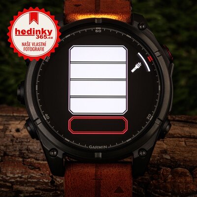 Garmin Fenix 8 Pro AMOLED 47mm, Sapphire Carbon Gray DLC Titanium (Premium) (+ náhradní řemínek)
