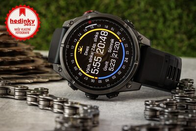 Garmin Fenix 8 Pro AMOLED 47mm, Sapphire Carbon Gray DLC Titanium (Premium) (+ náhradní řemínek)