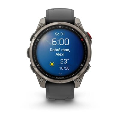 Garmin Fenix 8 Pro AMOLED 47mm, Sapphire Titanium Graphite