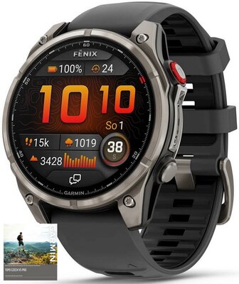 Garmin Fenix 8 Pro AMOLED 47mm, Sapphire Titanium Graphite