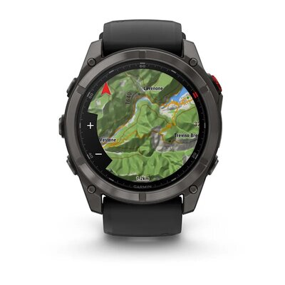 Garmin Fenix 8 Pro AMOLED 51mm, Sapphire Carbon Gray DLC Titanium Black