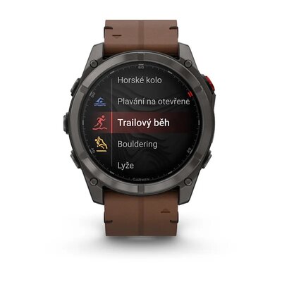 Garmin Fenix 8 Pro AMOLED 51mm, Sapphire Carbon Gray DLC Titanium (Premium) (+ náhradní řemínek)