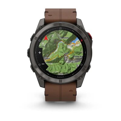 Garmin Fenix 8 Pro AMOLED 51mm, Sapphire Carbon Gray DLC Titanium (Premium) (+ náhradní řemínek)