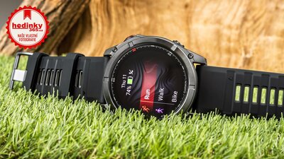Garmin Fenix 8 Pro AMOLED 51mm, Sapphire Carbon Gray DLC Titanium (Premium) (+ náhradní řemínek)