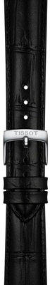 Kožený řemínek Tissot T852.051.027 18mm, černý, Quick Release
