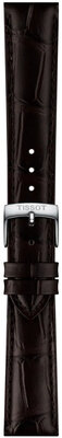 Kožený řemínek Tissot T852.051.032 18mm, hnědý, Quick Release