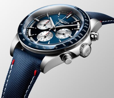 Longines Conquest Chronograph Automatic Chronograph L3.835.4.91.2 Marco Odermatt (+ náhradní řemínek)